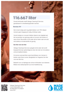Certificaat waterbesparing Renotec 